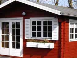 Wir vermieten Ihnen auch komfortable Ferienh�tten<